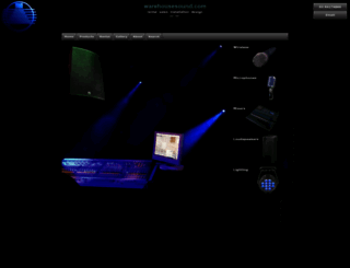 warehousesound.com screenshot