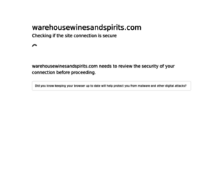 warehousewinesandspirits.com screenshot