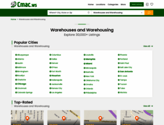 warehousing-services.cmac.ws screenshot