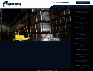 warehousingspace.in screenshot