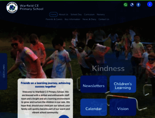 warfieldprimary.co.uk screenshot