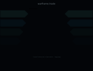 warframe.trade screenshot