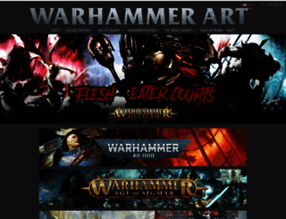warhammerart.com screenshot