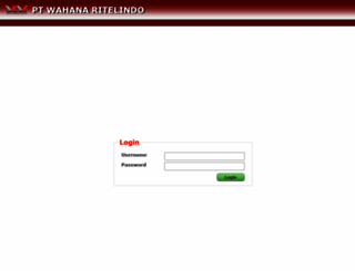 warionline.wahanaartha.com screenshot