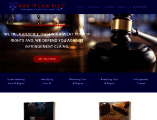 wariplaw.com screenshot