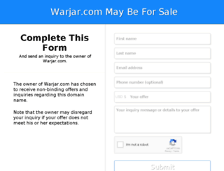 warjar.com screenshot