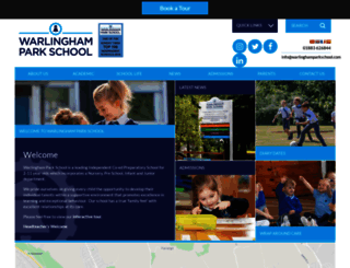 warlinghamparkschool.com screenshot