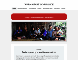 warmheartworldwide.org screenshot