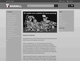 warmill.co.uk screenshot