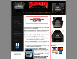 warnerplastics.com screenshot