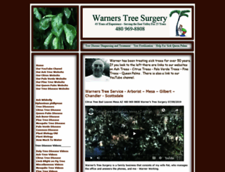 warnerstreesurgery.com screenshot