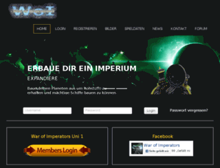 warofimperators.com screenshot