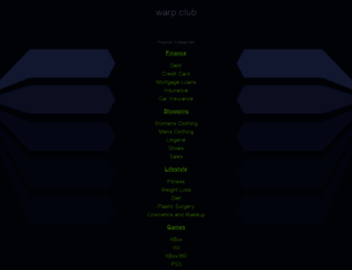 warp.club screenshot