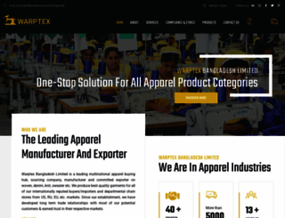 warptexbd.com screenshot