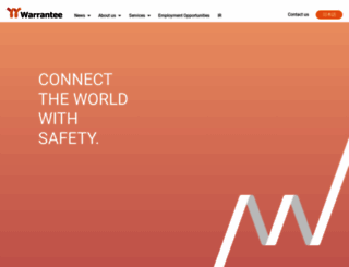 warrantee.com screenshot