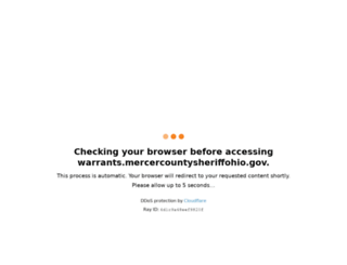 warrants.mercercountysheriff.org screenshot