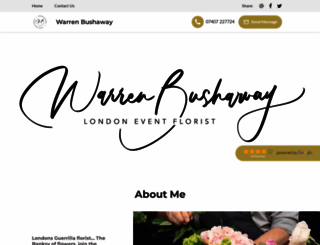 warren-bushaway-london-event-florist.ueniweb.com screenshot