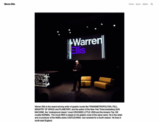 warrenellis.com screenshot