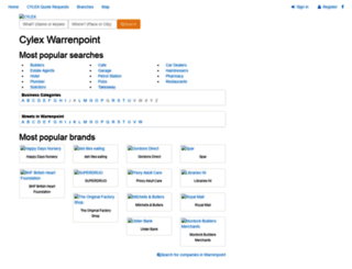 warrenpoint.cylex-uk.co.uk screenshot