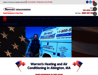 warrensheating.com screenshot