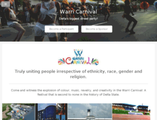 warricarnival.com screenshot