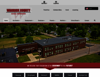 warrickschools.com screenshot