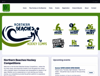 warringah-hockey.com screenshot