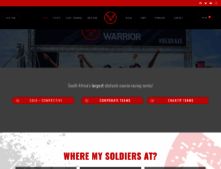 warrior.co.za screenshot