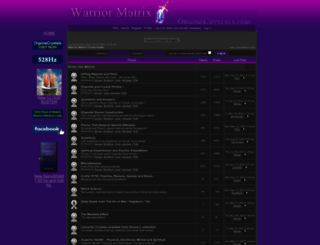 warriormatrix.com screenshot