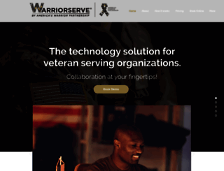 warriorserve.org screenshot
