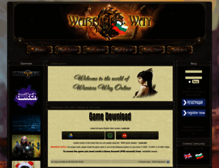 warriorsway.eu screenshot
