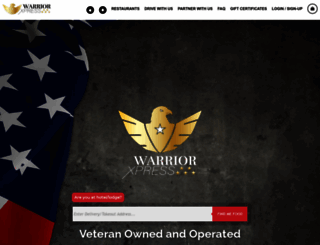 warriorxpress.com screenshot