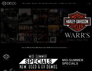 warrs.com screenshot