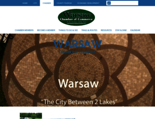 warsawchamberofcommerce.com screenshot