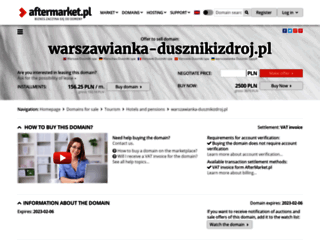 warszawianka-dusznikizdroj.pl screenshot