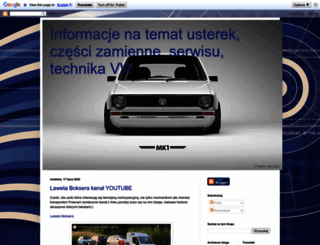 warsztatvw.blogspot.com screenshot