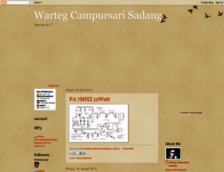 wartegcampursari.blogspot.com screenshot