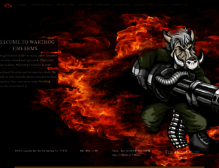 warthogfirearms.com screenshot