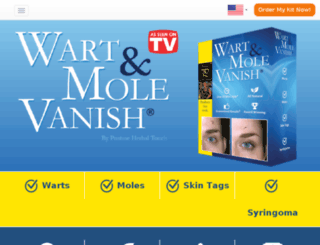 wartmolevanish.com screenshot