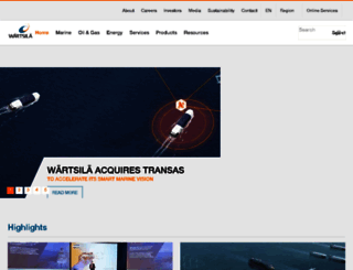 wartsila.net screenshot