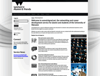 warwickgrad.net screenshot