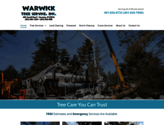 warwicktree.com screenshot