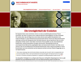was-darwin-nicht-wusste.de screenshot