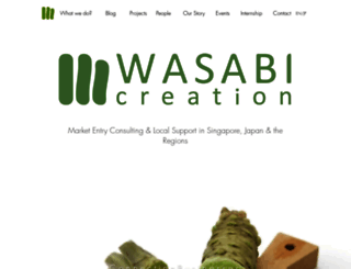 wasabicreation.com screenshot