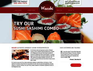 wasabinj.com screenshot
