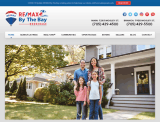 wasagabeachhomes.com screenshot