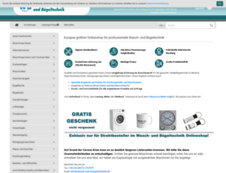 wasch-und-buegeltechnik.de screenshot