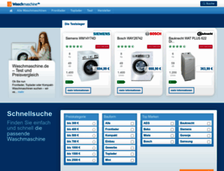 waschmaschine.de screenshot