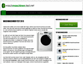 waschmaschinen-test.net screenshot