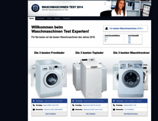 waschmaschinentest24.de screenshot